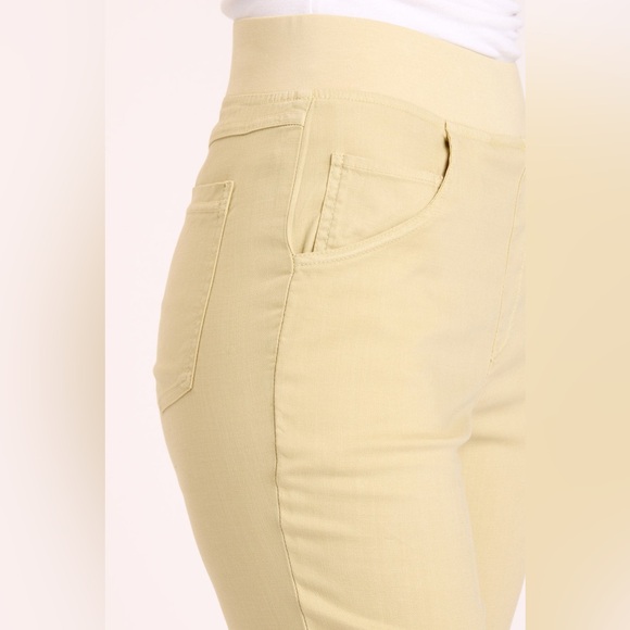 XCVI LORILEI PANT CROP, Butter Yellow - Picture 4 of 5